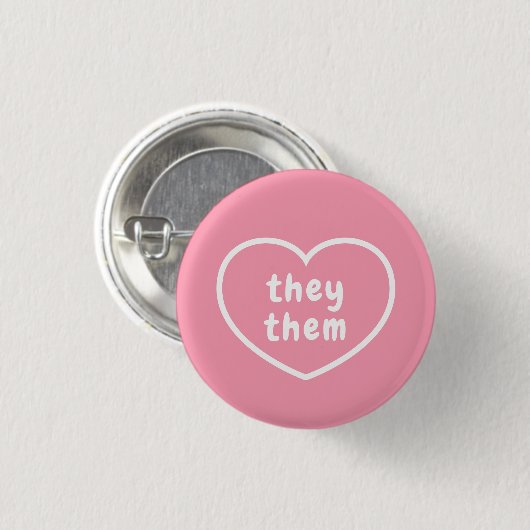 Sie sie Pronoun Button (Vorne & Hinten)