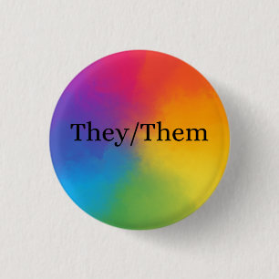 Sie/sie Pronoun-Taste Button