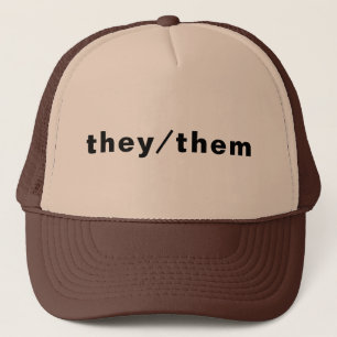 Sie, sie, Pronouns - Lgbtq Stolz lgbt Truckerkappe