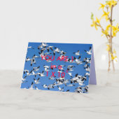 SIE SIND 1 IN EINER MILLION - Grußkarte Karte (Gelbe Blume)