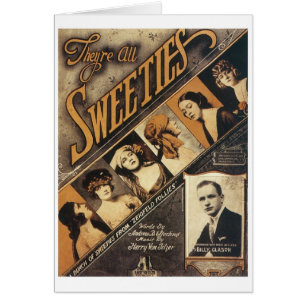 Sie sind All Sweeties Vintag Songbook Cover