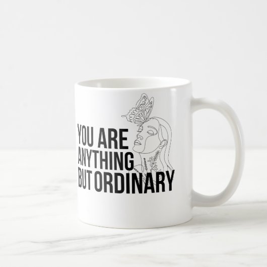 Sie sind alles andere als gewöhnliche monochrome K Kaffeetasse (Rechts)
