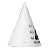 Sie sind alt, wie… alles Gute zum Geburtstag Partyhütchen (Links)