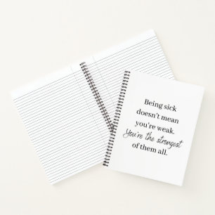 Sie sind am stärksten von ihnen alle Notebook Notizblock