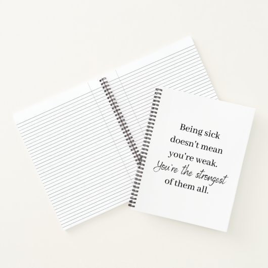 Sie sind am stärksten von ihnen alle Notebook Notizblock (Innenseite)