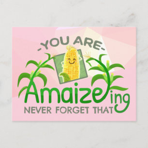 Sie sind Amaisierer, vergessen Sie das niemals - P Postkarte