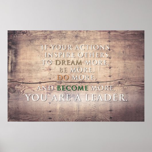 Sie sind Anführer Poster (Vorne)