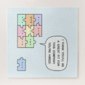 Sie sind angestellt! puzzle (Horizontal)