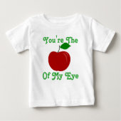 Sie sind Apple meiner Augenspitze Baby T-shirt (Vorderseite)