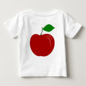 Sie sind Apple meiner Augenspitze Baby T-shirt (Rückseite)