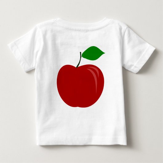 Sie sind Apple meiner Augenspitze Baby T-shirt (Rückseite)