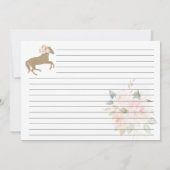 Sie sind auf der Altar-Brautparty-Rezept-Karte Einladung (Rückseite)