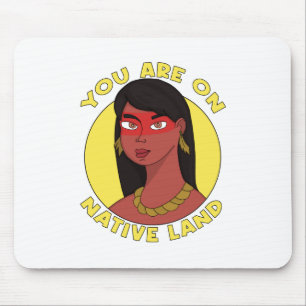 Sie sind auf Heimat Mousepad