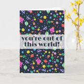 Sie sind aus diesem Weltrekordraum Karte (Gelbe Blume)