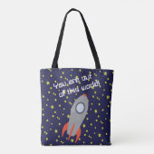 Sie sind aus diesem Weltrekordschiff Tasche (Rückseite)