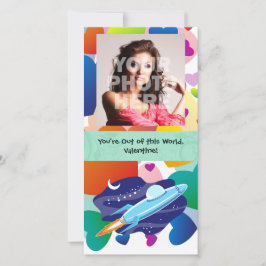 Sie sind aus dieser Welt des Walentins Feiertagskarte