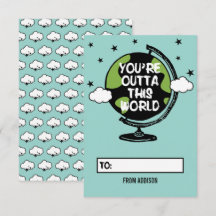 Sie sind außerhalb dieser Welt Klassenzimmer Valen