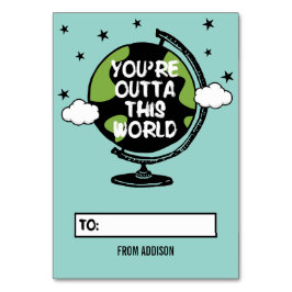 Sie sind außerhalb dieser Welt Klassenzimmer Valen Tischnummer