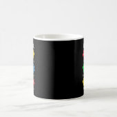Sie sind Autismus Bewusstsein Puzzle Bible Verses  Kaffeetasse (Mittel)