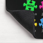 Sie sind Autismus Bewusstsein Puzzle Bible Verses Mousepad (Ecke)