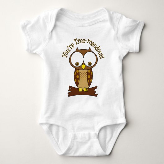 Sie sind Baum-mendous Baby Strampler (Vorderseite)