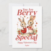 Sie sind Beerenspezial Vintager Valentinstag Feiertagskarte (Vorderseite)