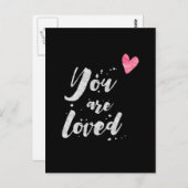 Sie sind begeistert - Inspirationskarte Postkarte (Vorne/Hinten)