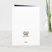 Sie sind begeistert lustigen Emu Pun Gruß Karte (Rückseite)