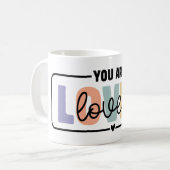 Sie sind begeistert von der psychischen Gesundheit Kaffeetasse (Vorderseite Links)