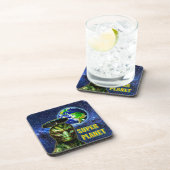 SIE SIND BEREITS HIER - REPTILIAN Design Collectio Getränkeuntersetzer (Rechte Seite)