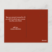 Sie sind Berry Sweet - Strawberry Postcard Postkarte (Rückseite)