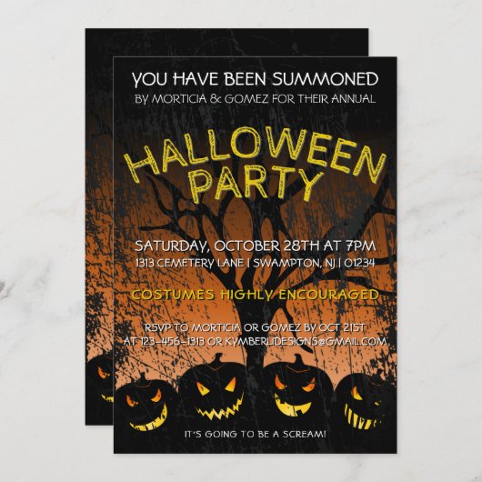 Sie sind berufen worden einladung (Vorne/Hinten)