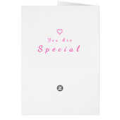 Sie sind besondere Herzstücke - Liebe (Hinten)