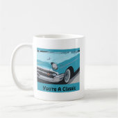 Sie sind, Blau Chevy des Klassiker-1955 ein Kaffeetasse (Links)