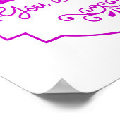 Sie sind brillant schön mutig Inspiriert Poster (Ecke)