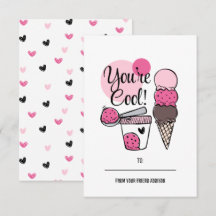 Sie sind Coole Kinder-Klasse Valentine Card