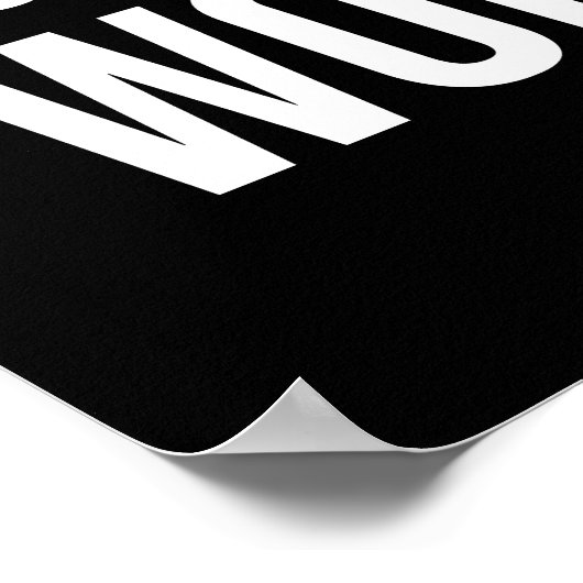 Sie sind das Bestste Projekt, Gym, Hustelerfolg Poster (Ecke)