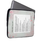 Sie sind das Geschenk - Selbst-Liebe Inspiration G Laptopschutzhülle (Vorne Rechts)