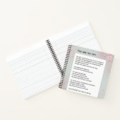 Sie sind das Geschenk - Selbst-Liebe Inspiration G Notizblock (Innenseite)