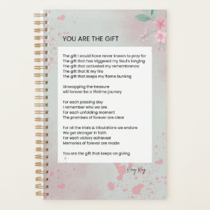 Sie sind das Geschenk - Selbst-Liebe Inspiration G Planer