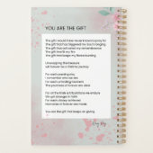 Sie sind das Geschenk - Selbst-Liebe Inspiration G Planer (Rückseite)