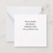 Sie sind das Herz meines Geschäfts Mitteilungskarte (Rückseite)