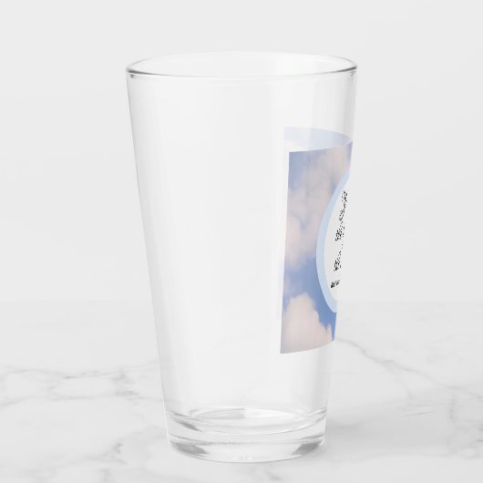 Sie sind das Licht der Welt Bibel Verse Blue Glas (Rechts)