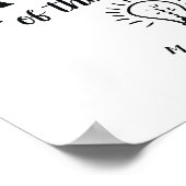 Sie sind das Licht des World Art Poster (Ecke)