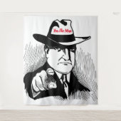 Sie sind das menschliche Band Wandteppich (Vorderseite)