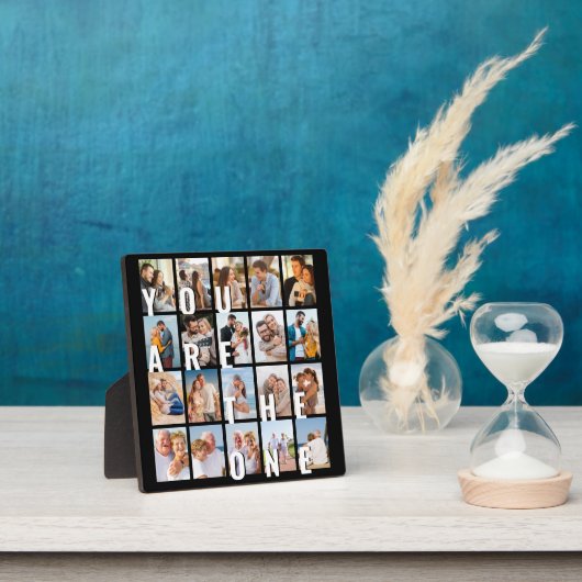 Sie sind das One 20 Picture Collage Foto Fotoplatte (InSitu)