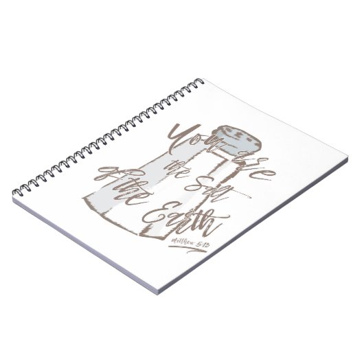 Sie sind das Salz der Erde - Matthew 5:13 Notizblock (Linke Seite)