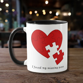 Sie sind das Vermisste Stück in meinem Leben - Lie Tasse