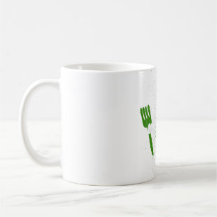 Sie sind das, was Sie essen für Veganer Pflanze ba Kaffeetasse