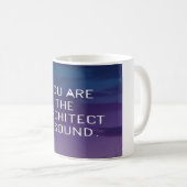 Sie sind der Architekt von Sound Kaffeetasse (VorderseiteRechts)